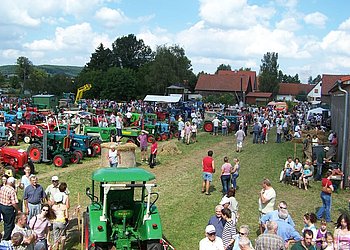 Dreschvorführung 2007